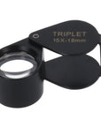 Byomic Taschenlupe Triplet BYO-IT1518 15x18mm