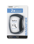 Carson Folding Loupe 2x90mm with LED - MJ-50