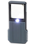 Carson Pop-Up Taschenlupe mit LED 5x40mm