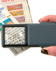 Carson Pop-Up Taschenlupe mit LED 5x40mm