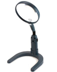 Carson Flexibles Tischlupe mit LED 2x110mm