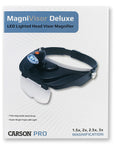 Carson Kopflupe PRO Series MagniVisor Deluxe mit LED und 4 Linsen