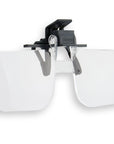 Carson Lesebrillen 2x (+4.00 Dioptrie) Clip-On und Flip-Up