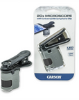 Carson Taschenmikroskop MM-380 MicroMini 20x mit Smartphone-Adapter