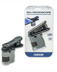 Carson Taschenmikroskop MM-380 MicroMini 20x mit Smartphone-Adapter