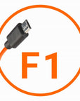 Miops Kamera Verbindungskabel Fujifilm F1 Orange
