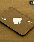 Patch Ace of Spades Laser Cut