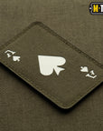 Patch Ace of Spades Laser Cut