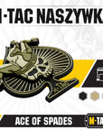 Patch Ace of Spades 3D PVC