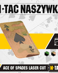 Patch Ace of Spades Laser Cut