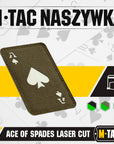 Patch Ace of Spades Laser Cut