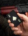 Patch Ace of Spades Laser Cut