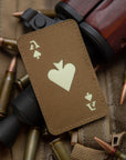 Patch Ace of Spades Laser Cut