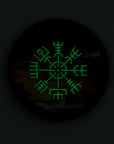 Aufnaher Vegvisir/Dracar Rund (80mm)