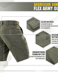 Kurze Hose Aggressor Summer Flex