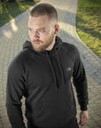 Jacke Hoodie Baumwolle Raglan