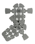 Lap pads EVA (paar) Gen.II Grey