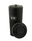 THERMOBECHER MIT VENTIL 450 ML EDELSTAHL