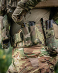 Pouch Double Magazine for Pistol APS Laser Cut