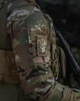 Patch Face of war (Embroidery)