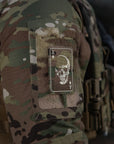 Patch Face of war (Embroidery)