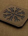 Aufnaher Helm Des Grauens Laser Cut