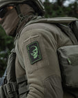 Patch Face of war (Embroidery)