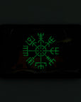 Aufnaher Vegvisir/Drakar(80x50mm)