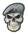 Patch skull in beret Poland (GROM)