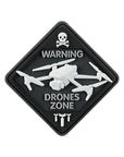 Aufnäher Drone Zone PVC