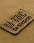 Patch UA Division end-to-end Laser Cut