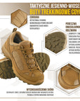 Taktische Demi-Seasonal Turnschuhe