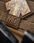 Aufnäher MG Operator PVC Druk
