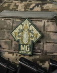 Aufnäher MG Operator PVC