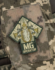 Aufnäher MG Operator PVC