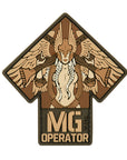 Aufnäher MG Operator PVC
