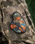 Patch Tiger Blue tape PVC