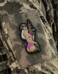Patch Tactical Girl