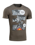 M-Tac T-Shirt Comics Drohnen-Mädchen