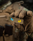 Patch Cat Eyes Laser Cut