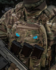 Patch Tigeraugen Laserschnitt (Paar)