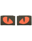 Patch Tigeraugen Laserschnitt (Paar)