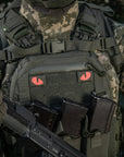 Patch Tigeraugen Laserschnitt (Paar)