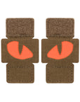 Patch Tiger Eyes Laser Cut (couple)