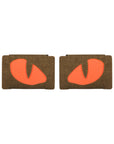 Patch Tigeraugen Laserschnitt (Paar)