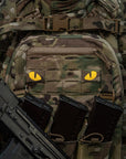 Patch Tigeraugen Laserschnitt (Paar)