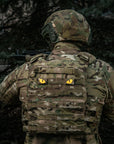 Patch Tigeraugen Laserschnitt (Paar)