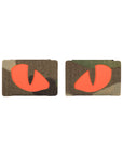 Patch Tigeraugen Laserschnitt (Paar)