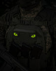 Patch Tigeraugen Laserschnitt (Paar)