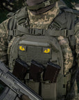 Patch Tigeraugen Laserschnitt (Paar)